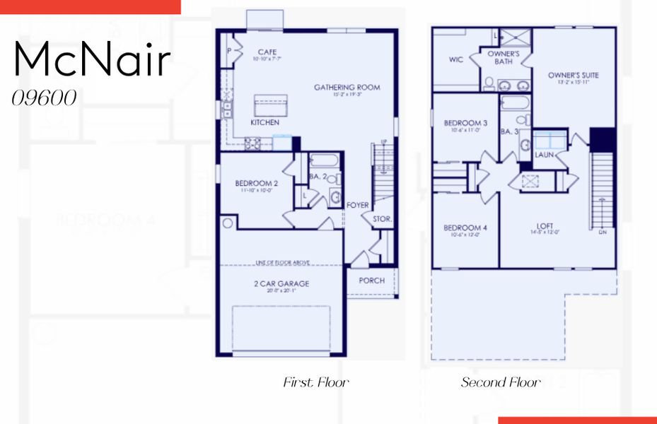 2D floor plan layout of this home in Whispering Lakes, Lehigh Acres, FL (Image 3).