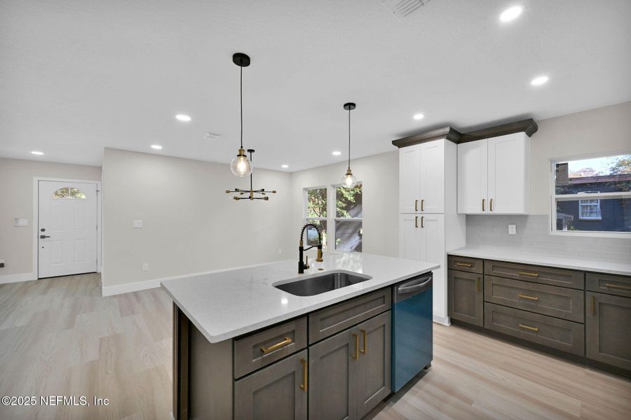 Furnished interior view inside a new home in , Jacksonville (Image 14). Furnished interior view inside a new home in , Jacksonville (Image 14).