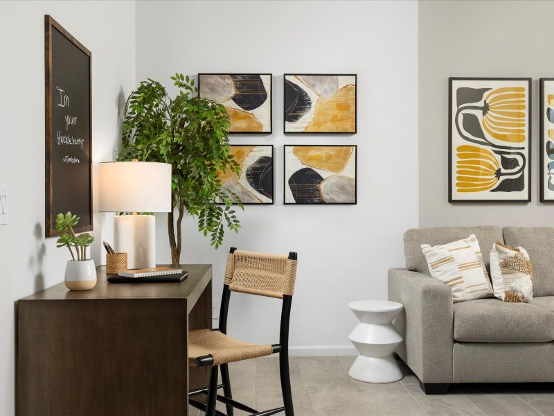 Furnished interior view inside a new home in Summerstone II, Marana (Image 6).