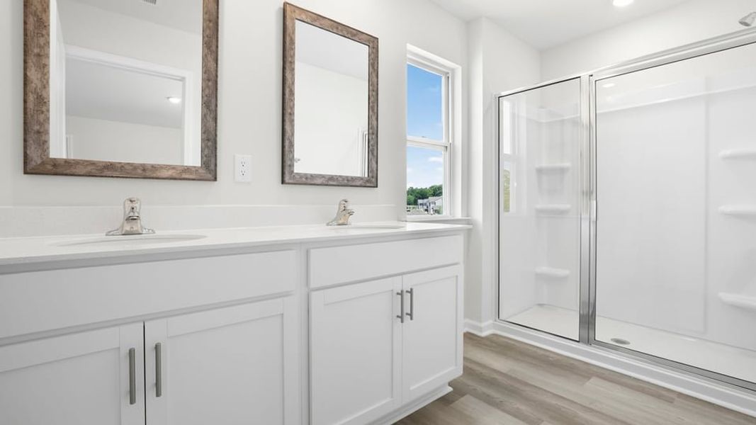 Furnished interior view inside a new home in Varner Station, Woodruff (Image 13).