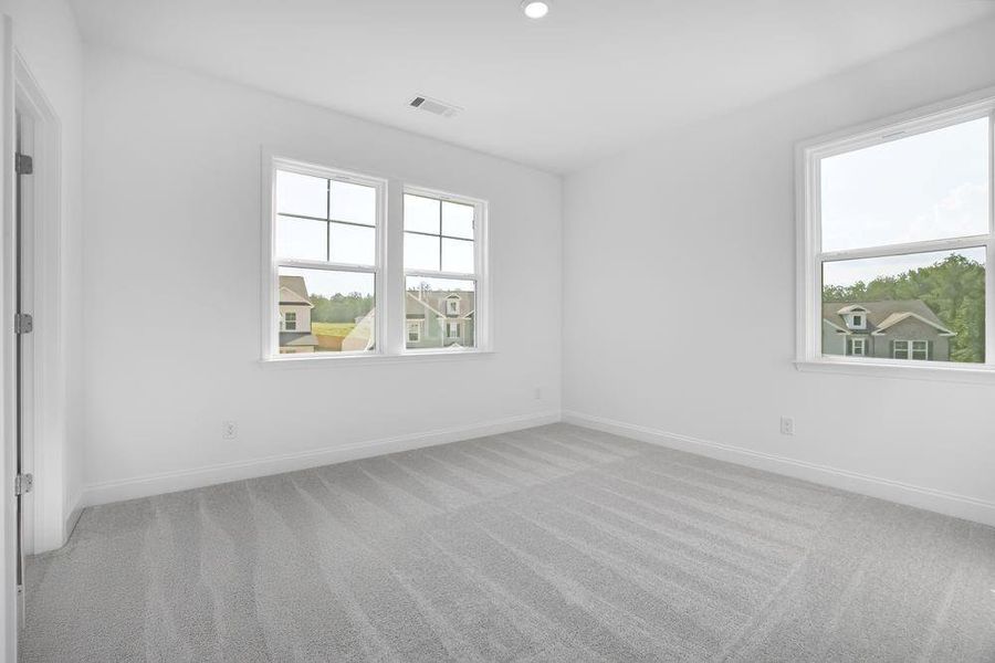 Spacious, unfurnished interior of a new home in Falls Creek, Flowery Branch (Image 23). Spacious, unfurnished interior of a new home in Falls Creek, Flowery Branch (Image 23).