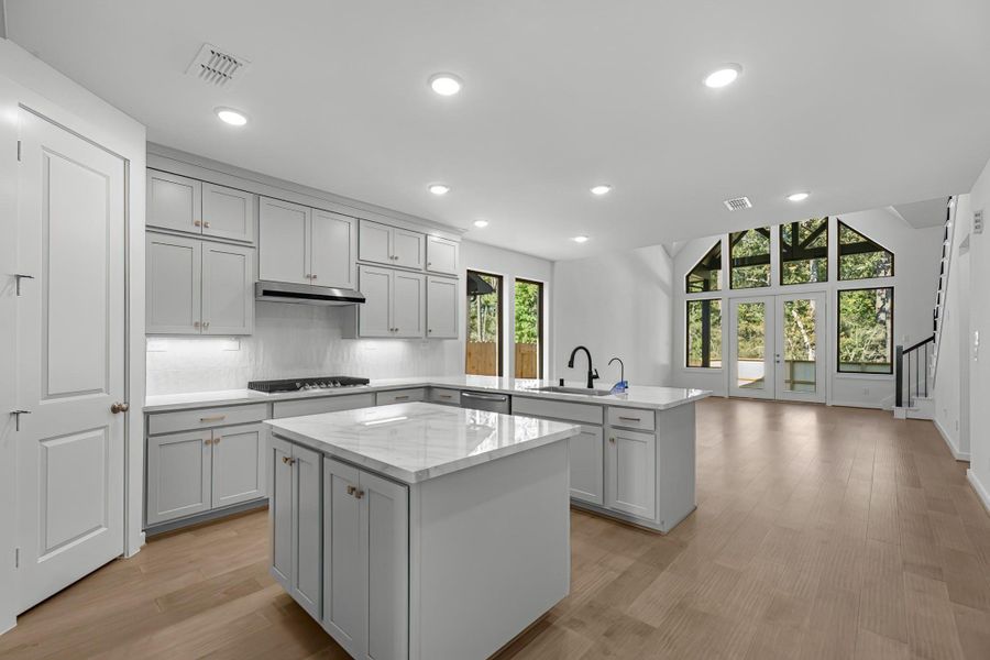 Furnished interior view inside a new home in Audubon, Magnolia (Image 7).