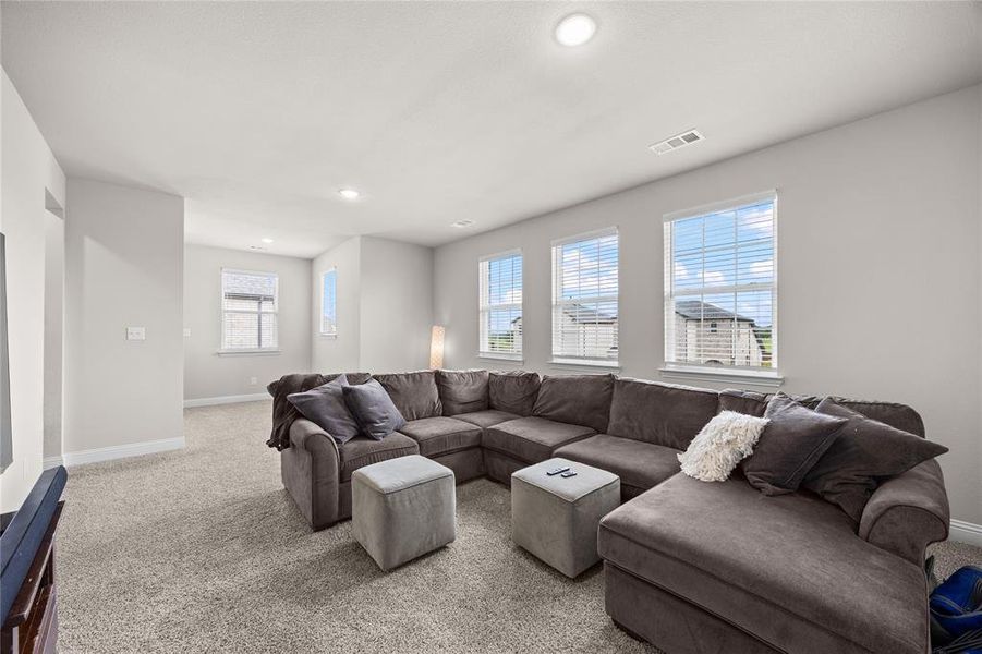 Furnished interior view inside a new home in Santorini, Seagoville (Image 13).