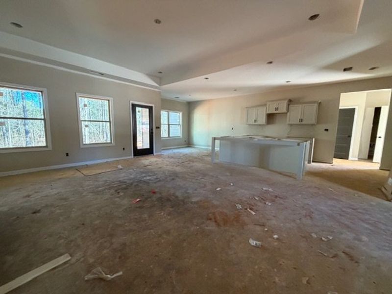 In-progress construction of a new home in Oakview, Pine Mountain, GA (Image 5).