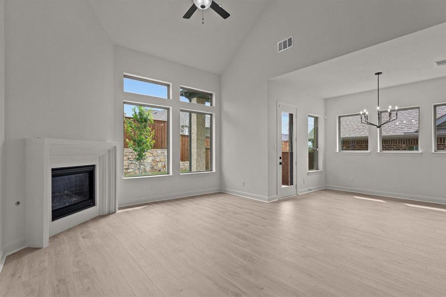Spacious, unfurnished interior of a new home in Walsh Classic, Fort Worth (Image 17). Spacious, unfurnished interior of a new home in Walsh Classic, Fort Worth (Image 17).
