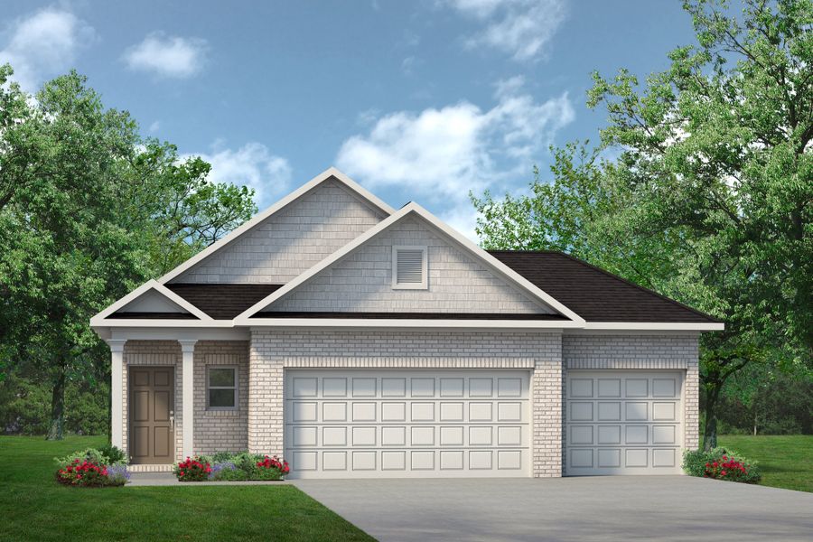 The Mockingbird II H- 3 Car Garage The Mockingbird II H- 3 Car Garage