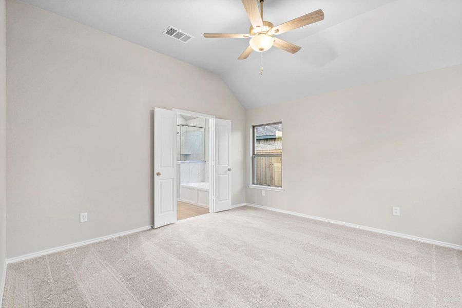 Spacious, unfurnished interior of a new home in Bridgeland, Cypress (Image 15).