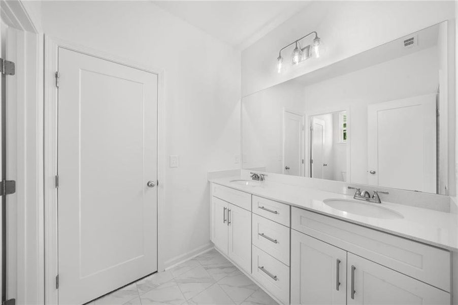 Furnished interior view inside a new home in , Gainesville (Image 13).