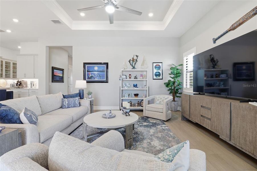 Furnished interior view inside a new home in , Lakewood Ranch (Image 28).