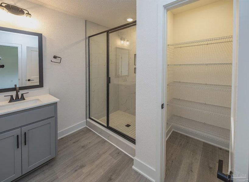 Furnished interior view inside a new home in Parkland Place, Pace (Image 9).