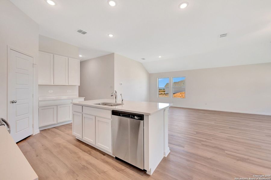 Furnished interior view inside a new home in Greenspoint Heights, Seguin (Image 5). Furnished interior view inside a new home in Greenspoint Heights, Seguin (Image 5).