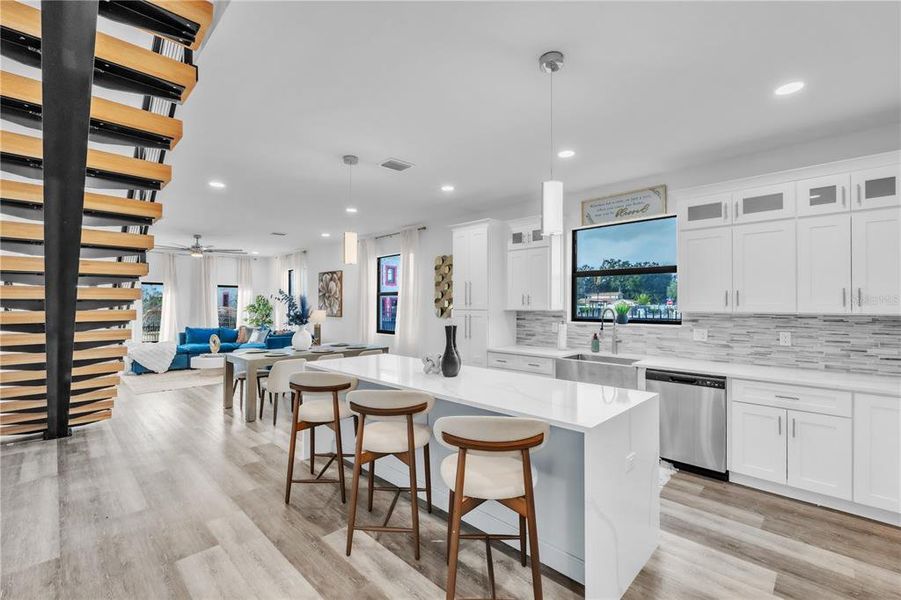 Furnished interior view inside a new home in , Pinellas Park (Image 10).