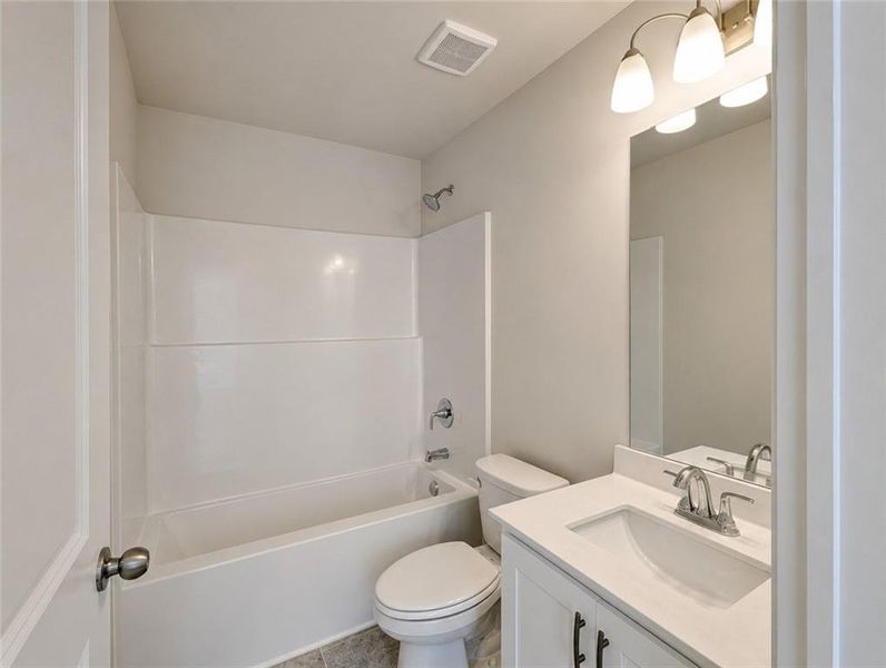 Furnished interior view inside a new home in Walden Park – The Collection, Jonesboro (Image 9).