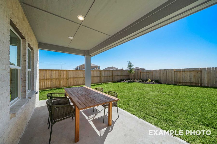 Representative furnished interior of a home built from the The Tierra A by Davidson Homes LLC in Enclave at Newport, Crosby (Image 17).