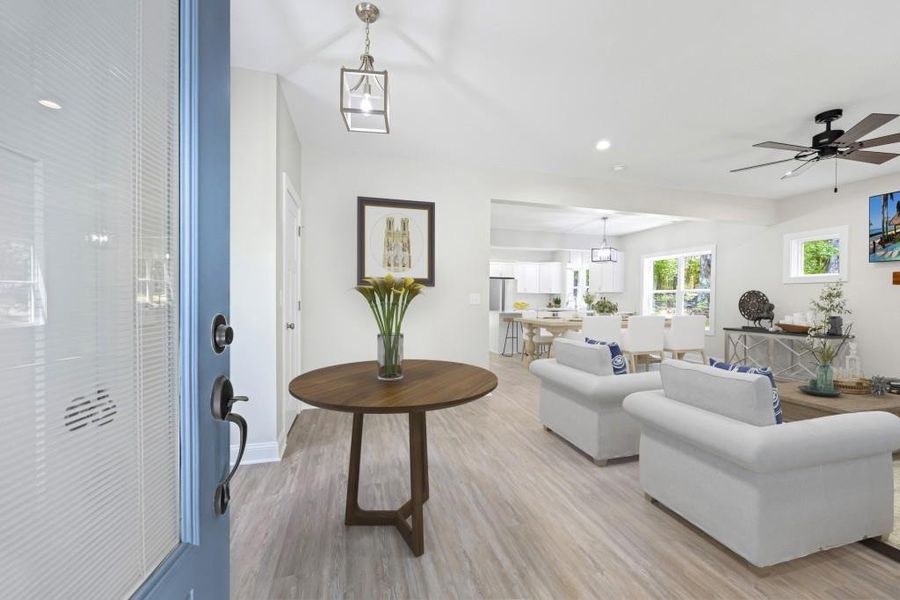 Furnished interior view inside a new home in , Lavonia (Image 21).