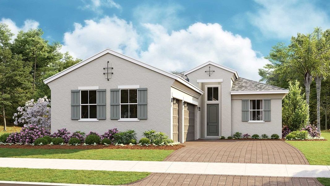 Spanish with 3-Car Garage Spanish with 3-Car Garage
