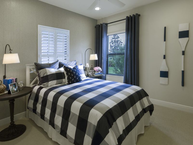 Representative furnished interior of a home built from the Sandcastle 2 by Neal Communities in Grand Park, Sarasota (Image 13).