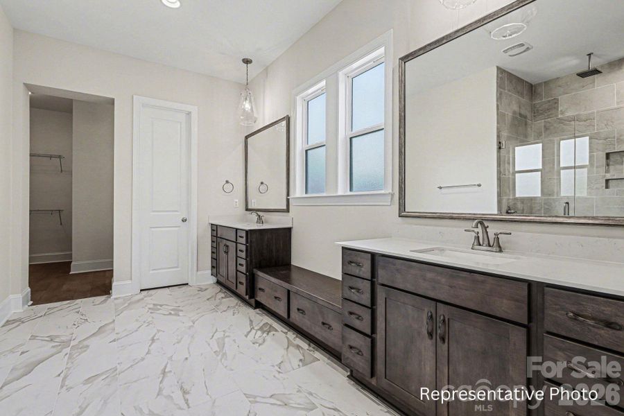 Furnished interior view inside a new home in , Cornelius (Image 12).