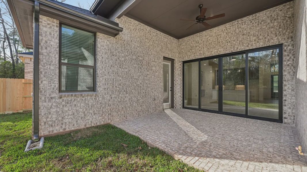 Representative exterior details of a home built from the Summerton by Chesmar Homes in Audubon, Magnolia (Image 28). Representative exterior details of a home built from the Summerton by Chesmar Homes in Audubon, Magnolia (Image 28).