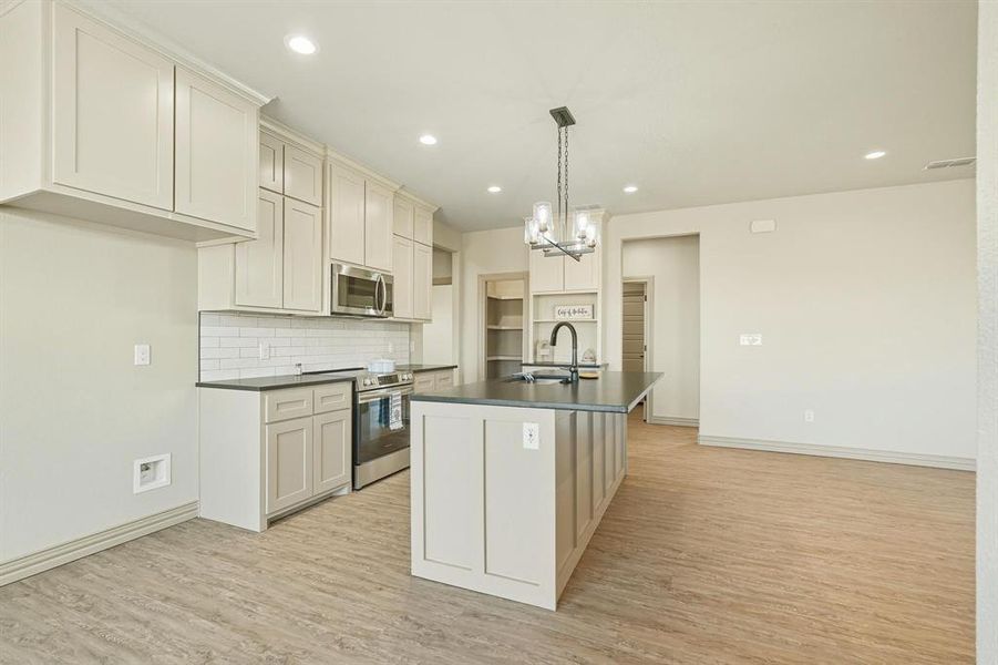 Furnished interior view inside a new home in , Hawley (Image 6).