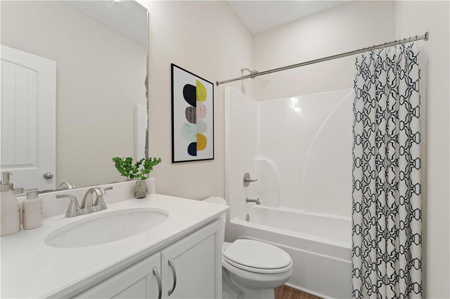 Furnished interior view inside a new home in , Villa Rica (Image 19).