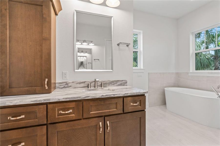 Furnished interior view inside a new home in , Tampa (Image 2).