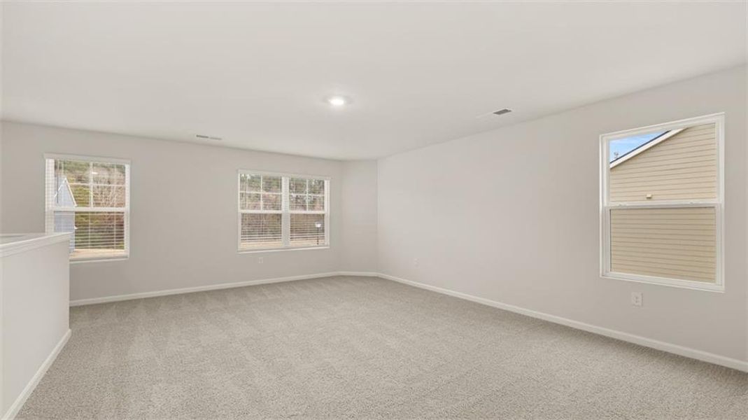 Spacious, unfurnished interior of a new home in The Preserve at Agricultural Village, Perry (Image 27).