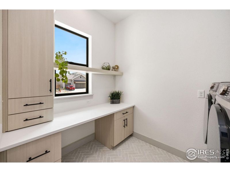 Furnished interior view inside a new home in , Windsor (Image 10).