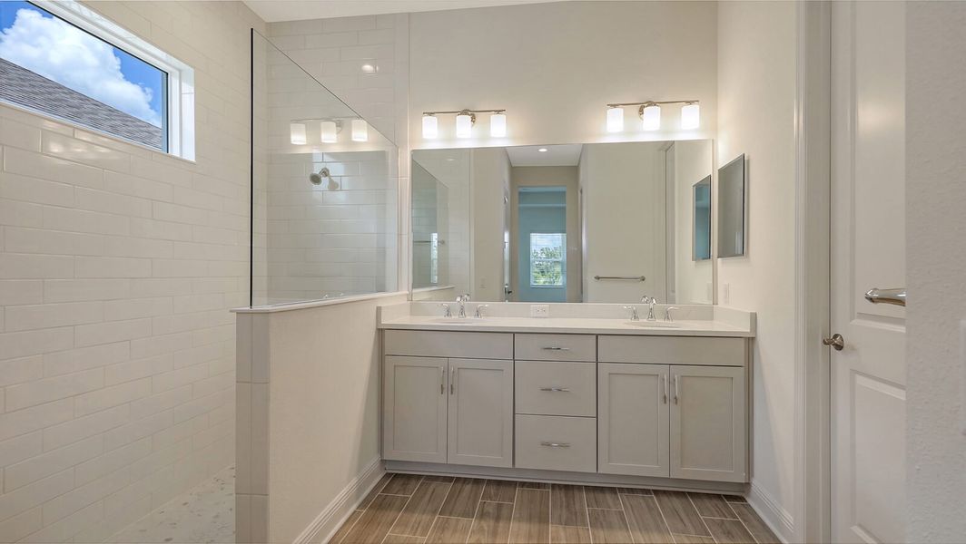Furnished interior view inside a new home in Wildleaf at North River Ranch, Parrish (Image 11).