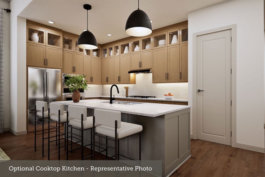 Furnished interior view inside a new home in Tavolo Park Cottages, Fort Worth (Image 6).