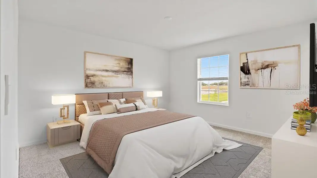 Furnished interior view inside a new home in , St. Cloud (Image 12).