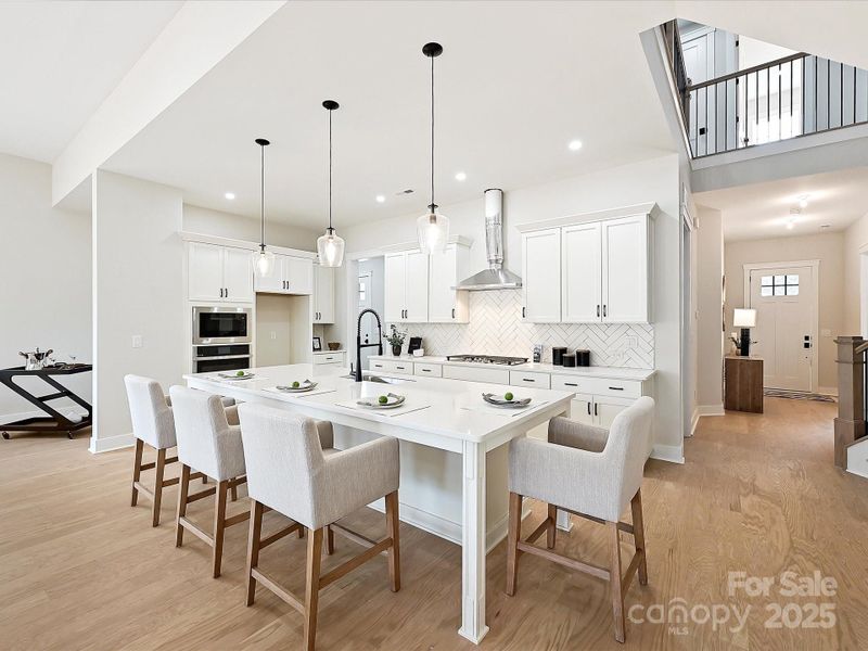 Furnished interior view inside a new home in Coventry Glen, Huntersville (Image 17). Furnished interior view inside a new home in Coventry Glen, Huntersville (Image 17).