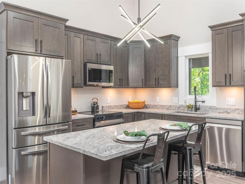 Furnished interior view inside a new home in , Asheville (Image 4). Furnished interior view inside a new home in , Asheville (Image 4).
