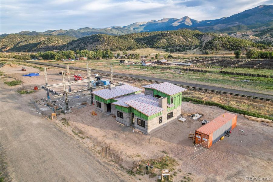 In-progress construction of a new home in , Salida, CO (Image 11).
