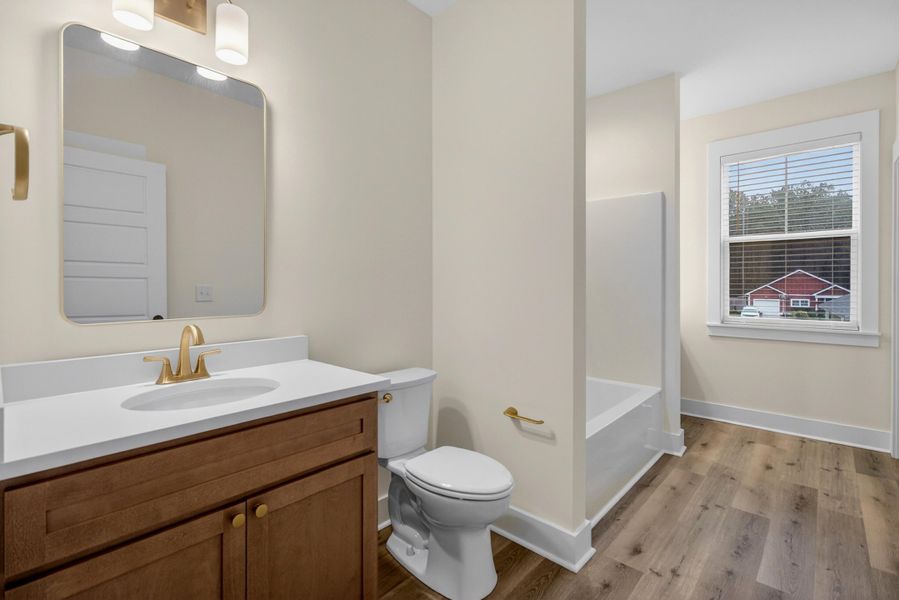 Furnished interior view inside a new home in , Huger (Image 13). Furnished interior view inside a new home in , Huger (Image 13).
