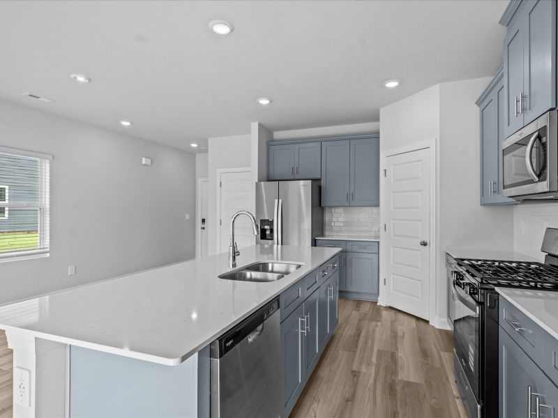 Furnished interior view inside a new home in Northbrook Village Townes, Taylors (Image 6).