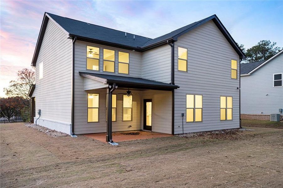 Exterior details and patio area of a home in , McDonough (Image 4). Exterior details and patio area of a home in , McDonough (Image 4).