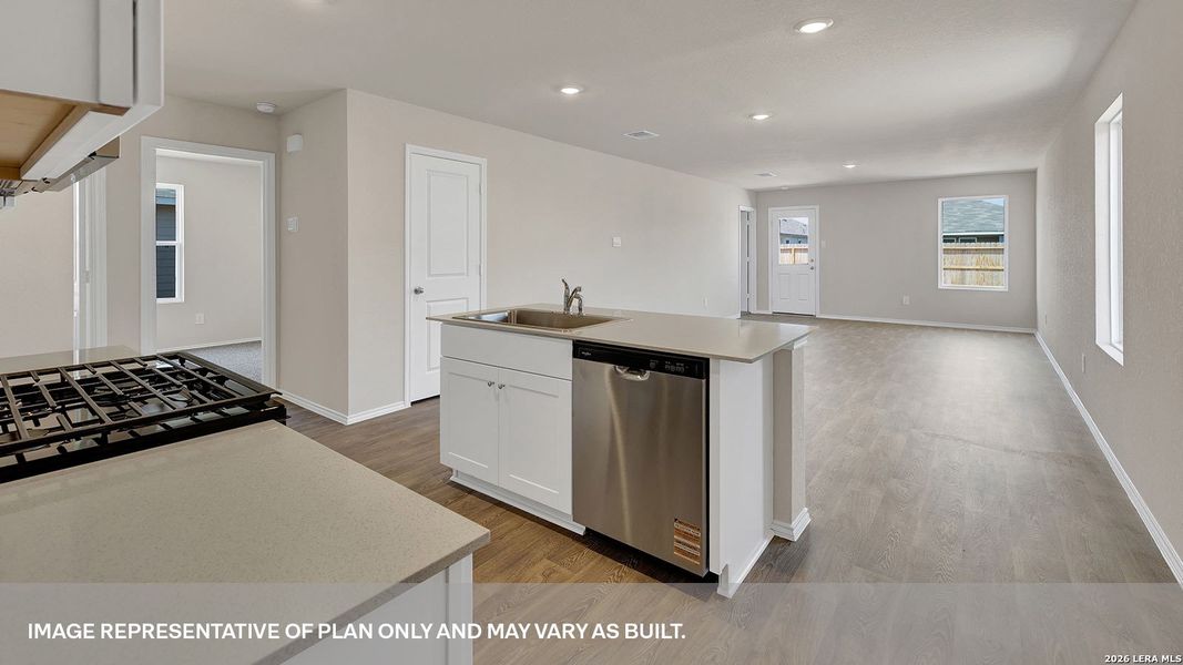 Furnished interior view inside a new home in Bollinger, Maxwell (Image 9).