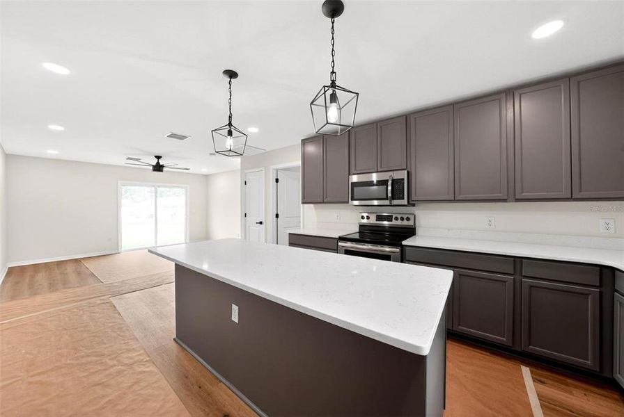 Furnished interior view inside a new home in , Leesburg (Image 5).