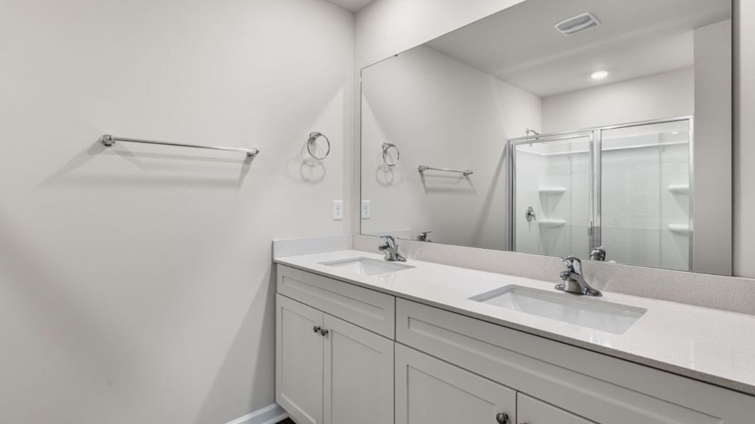 Furnished interior view inside a new home in Bynum Farms, Farmville (Image 10).