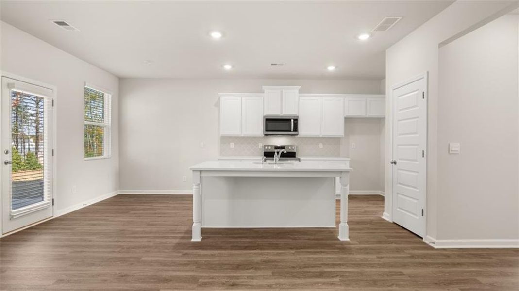 Furnished interior view inside a new home in Willowbrook, Winder (Image 6).