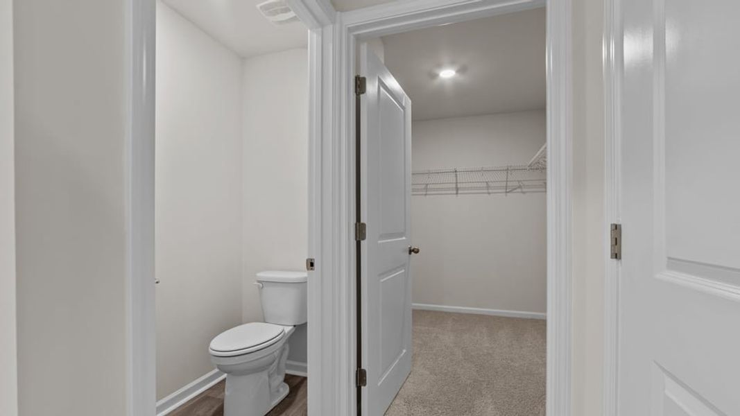 Furnished interior view inside a new home in Blair Ridge, La Grange (Image 12).