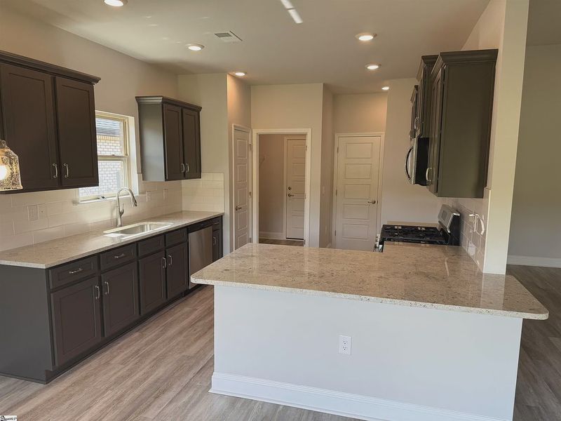 Furnished interior view inside a new home in Bracken Woods, Piedmont (Image 6). Furnished interior view inside a new home in Bracken Woods, Piedmont (Image 6).