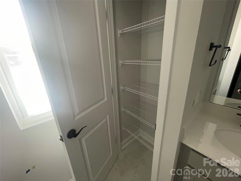 Primary Linen Closet