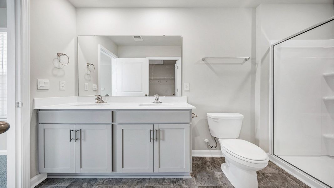 Furnished interior view inside a new home in The Park at Wilkinson, Orangeburg (Image 12).