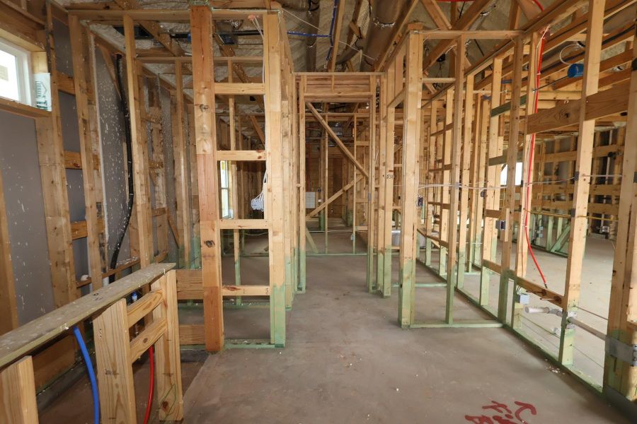 In-progress construction of a new home in Harvest Green - Reserve Collection, Richmond, TX (Image 10).
