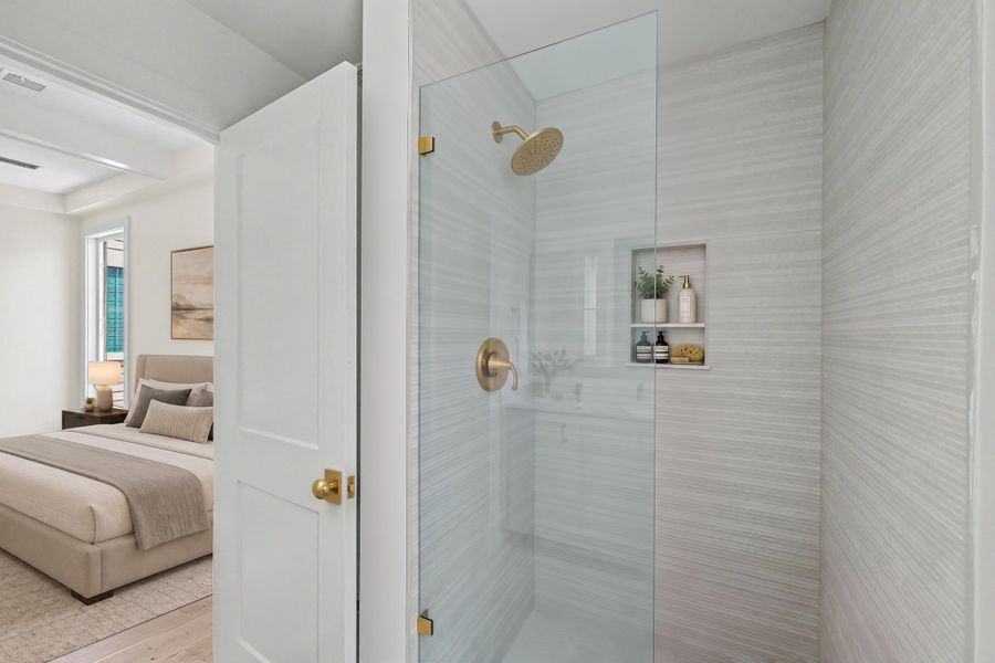 Furnished interior view inside a new home in , Charleston (Image 3).