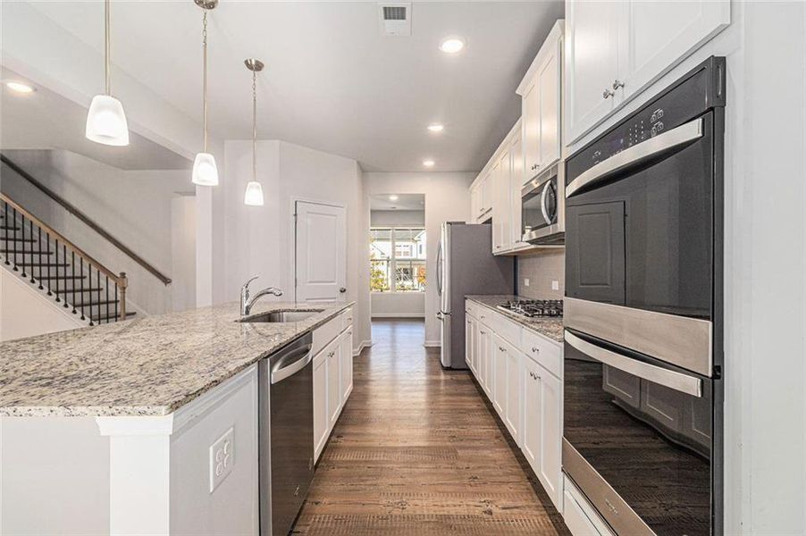 Furnished interior view inside a new home in Pickens Landing, Dacula (Image 8).