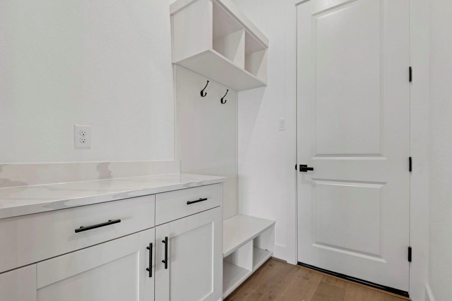 Furnished interior view inside a new home in Hallimore Ranch, Rosenberg (Image 4). Furnished interior view inside a new home in Hallimore Ranch, Rosenberg (Image 4).