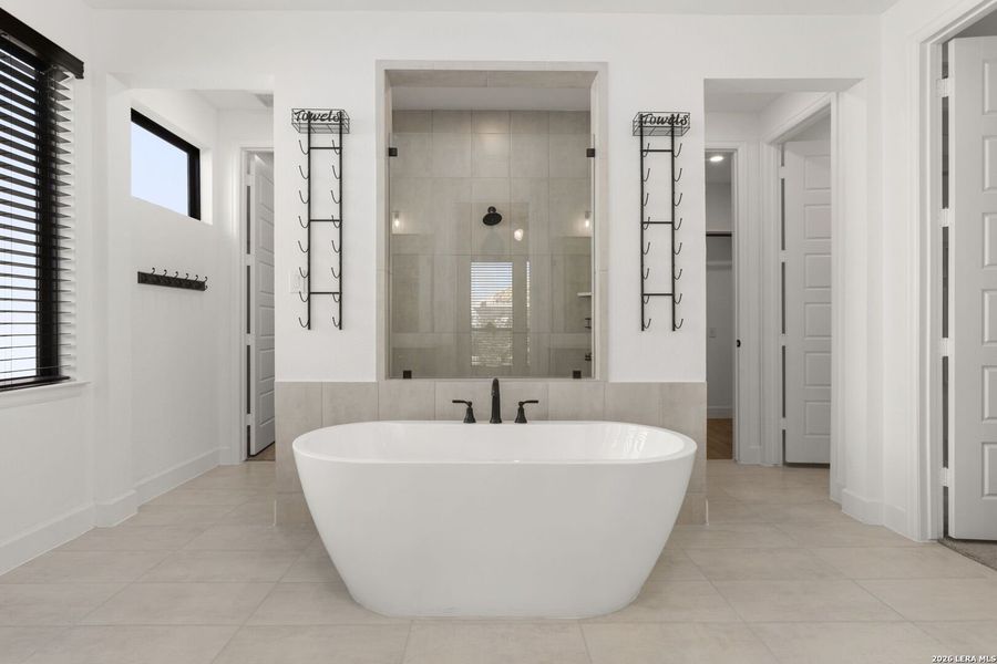 Furnished interior view inside a new home in Esperanza, Boerne (Image 9).